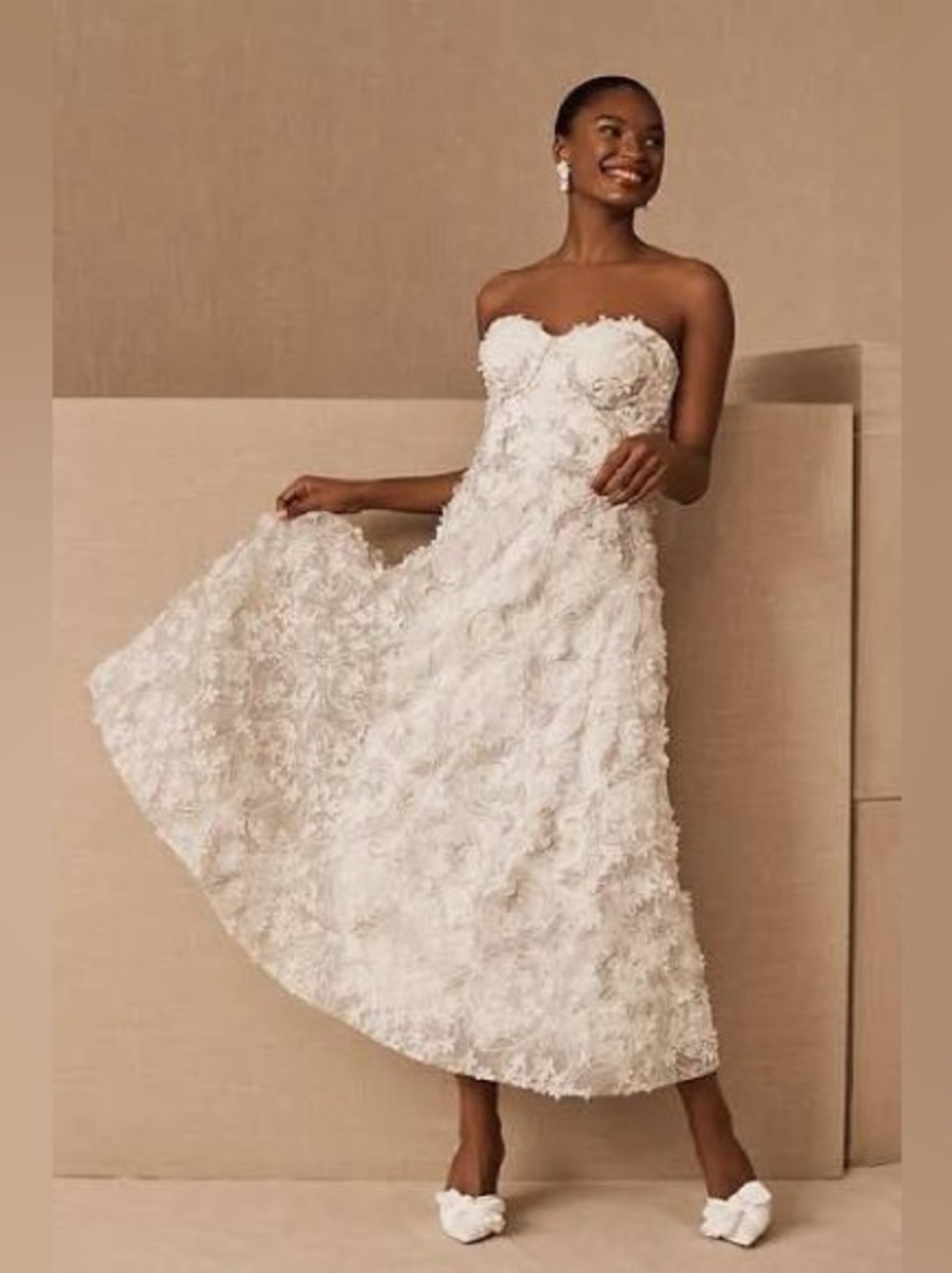 Marchesa Notte Arabella Wedding Dress NWT Size 6 | Anthropologie Bridal